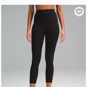 Lululemon Hi Rise Align Leggings with Pockets 23” Size 6